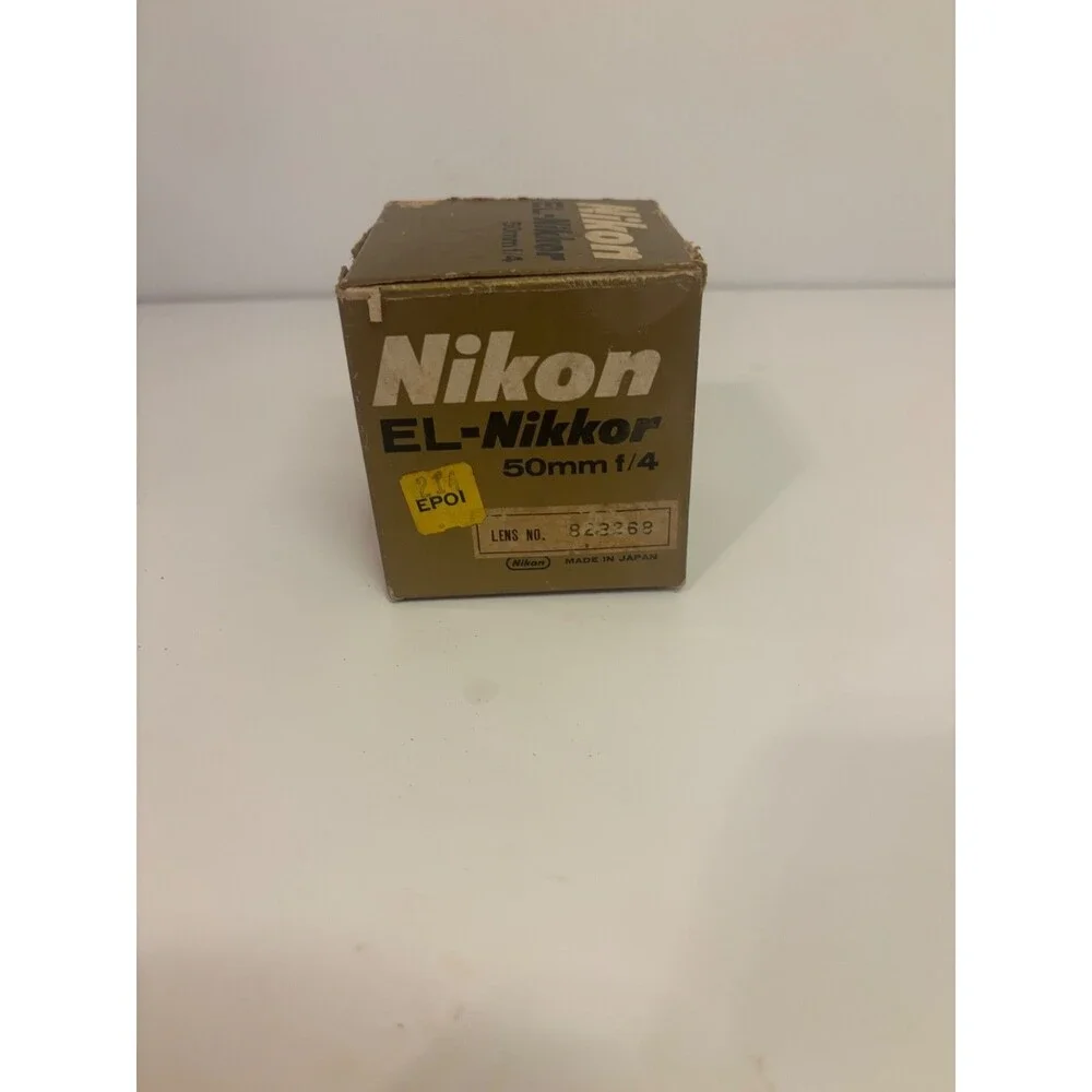 Nikon EL-NIKKOR 50mm f/4 Enlarging Lens with Case from Japan